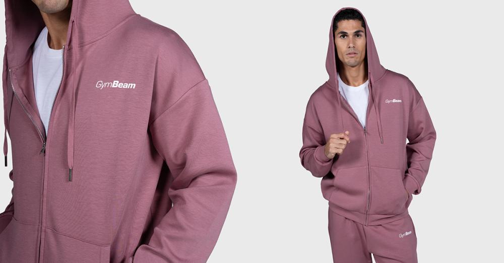 Relay Zip Hoodie Haze - GymBeam