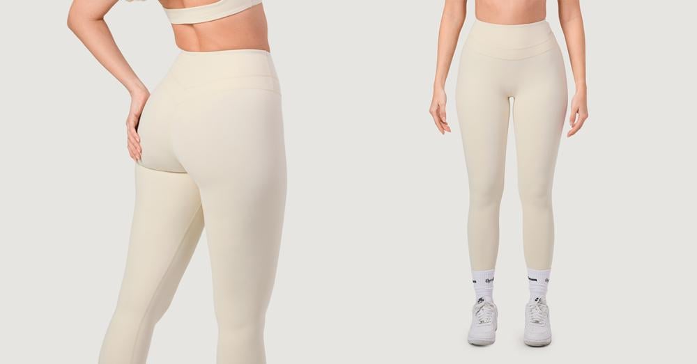 Women‘s NEO Leggings Almond - GymBeam