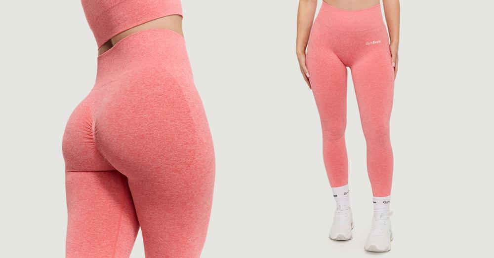 Women's FLO Leggings Coral - GymBeam