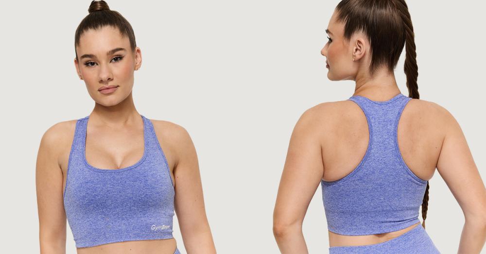 FLO Sports Bra Cobalt - GymBeam