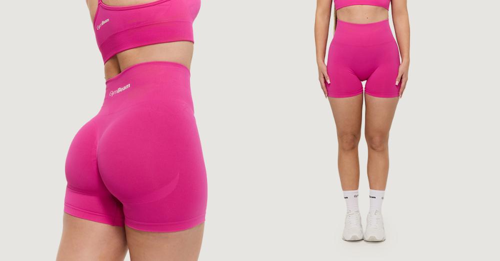 Women's Sculpt Rose Seamless Shorts - GymBeam