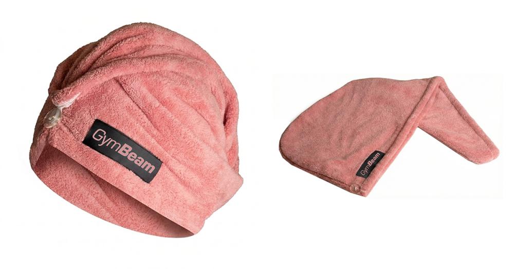 Ręcznik do włosów Pink - GymBeam