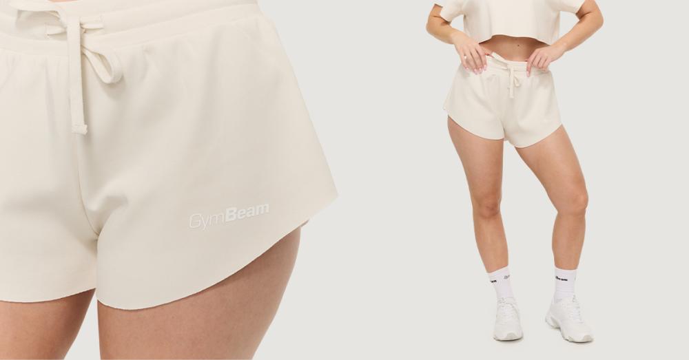 Women's Relay Shorts Pearl - GymBeam