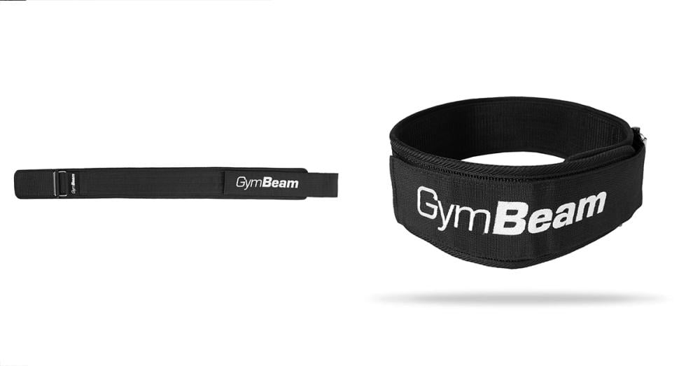 Fitness opasek CORE Czarny - GymBeam