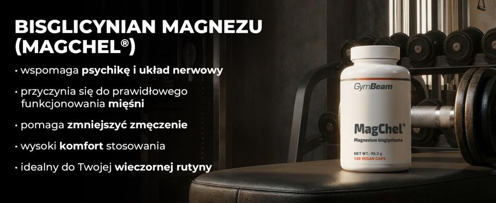 Magnesium Bisglycinate (MagChel®) - GymBeam