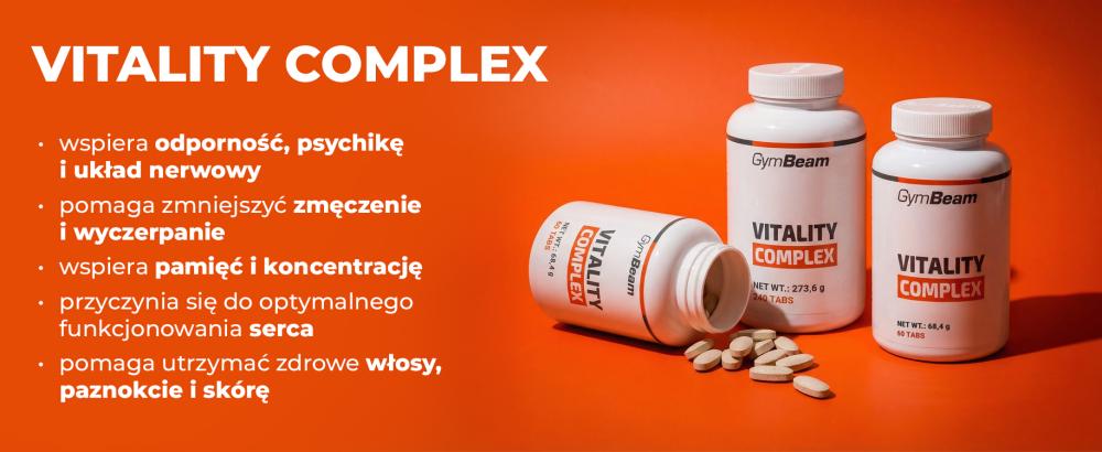 Effects of Vitality Complex - GymBeam