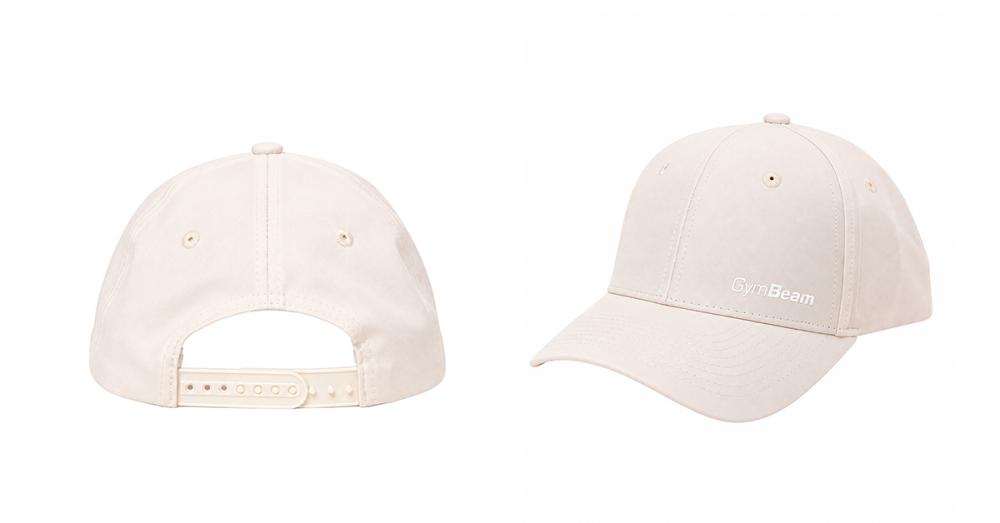 Czapka z daszkiem Flexfit Cap Cream - GymBeam
