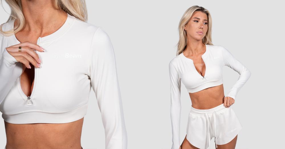 Damski sportowy top Prime Pearl - GymBeam