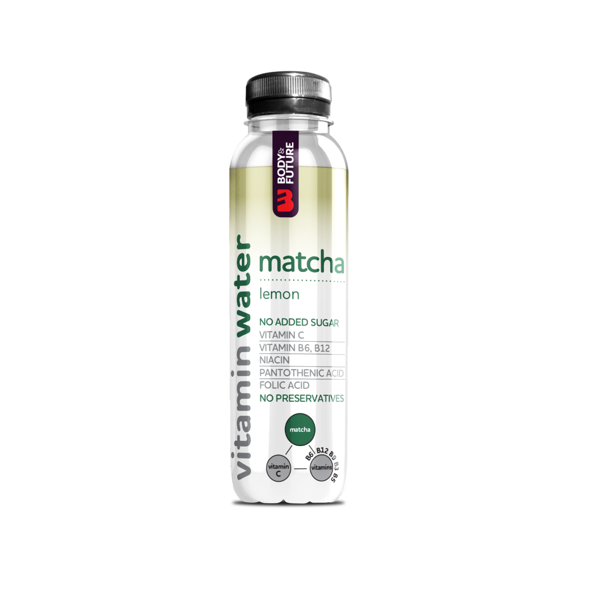 Woda witaminowa Matcha - Body & Future