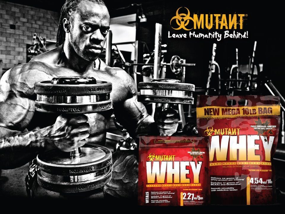 PVL Białko Mutant Whey - Smak: Truskawki śmietana | Waga: 2,27 g | Opakowanie: 2270 g · záber 6
