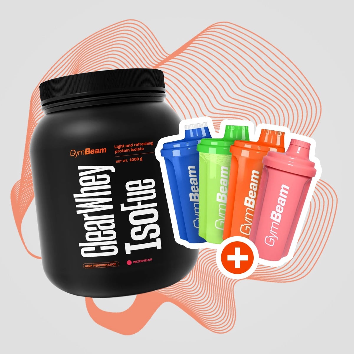 Clear Whey IsoFue - GymBeam + PREZENT 