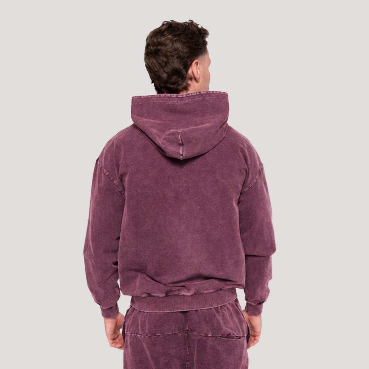 Bluza z kapturem Abyss Raisin - GymBeam