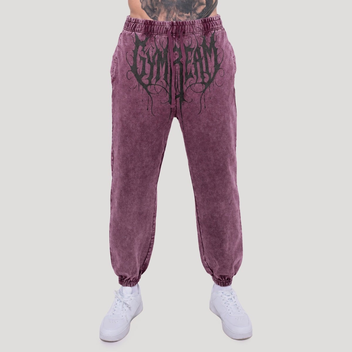 Spodnie dresowe Abyss Raisin - GymBeam