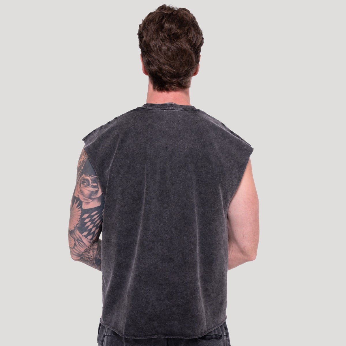 Tank top Abyss Charcoal - GymBeam
