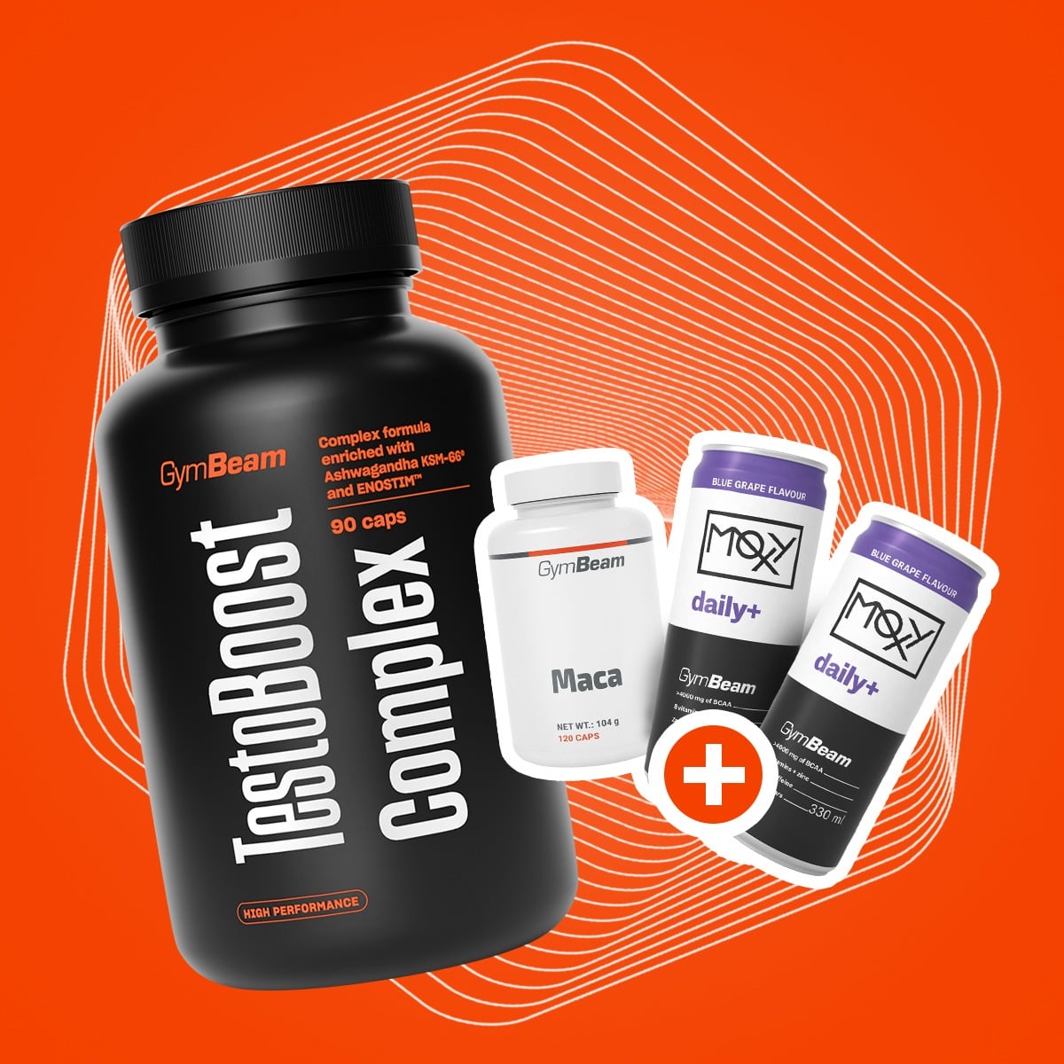 TestoBoost Complex - GymBeam + PREZENTY