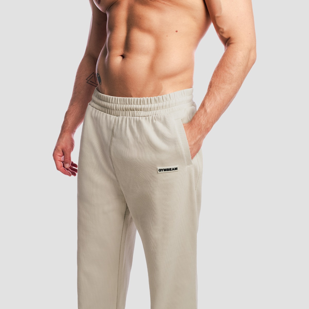 GymBeam Aura Joggers Grey - Rozmiar: S | Kolor: Szary | Waga: 0,69 g | Opakowanie: 24 · záber 6