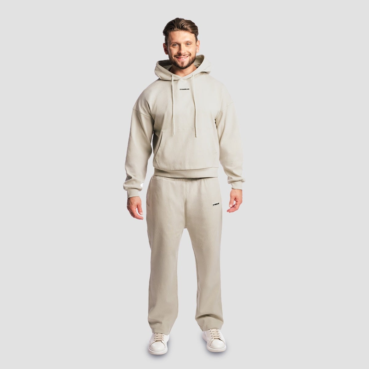GymBeam Aura Joggers Grey - Rozmiar: S | Kolor: Szary | Waga: 0,69 g | Opakowanie: 24 · záber 7