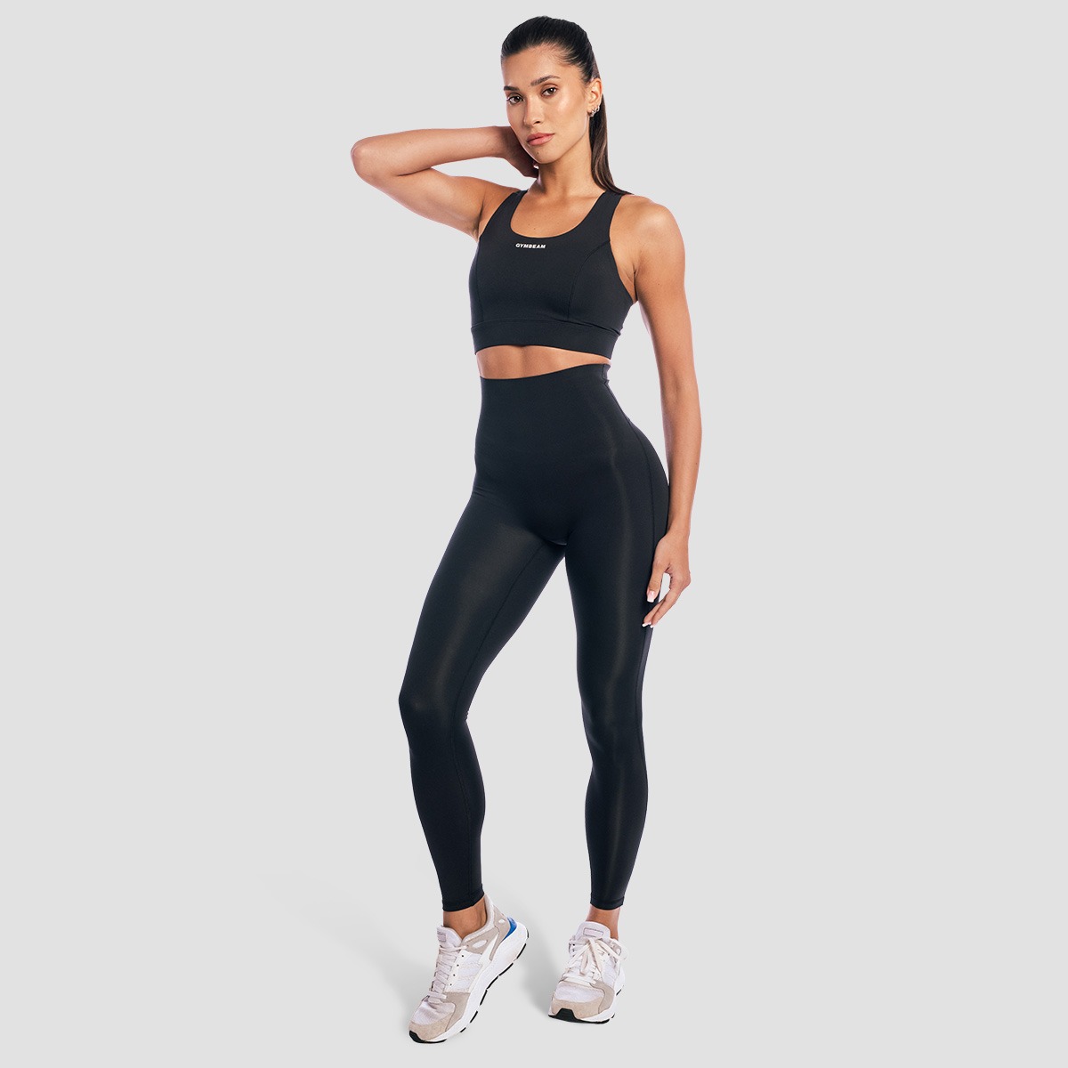 GymBeam Aura Sports Bra Black - Rozmiar: S | Kolor: Czarny | Waga: 0,133 g | Opakowanie: 125 · záber 7