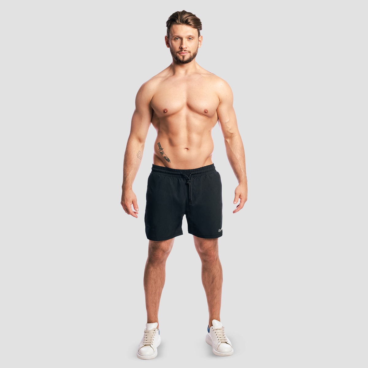 GymBeam Base Shorts Black - Rozmiar: S | Kolor: Czarny | Waga: 0,155 g | Opakowanie: 97 · záber 7
