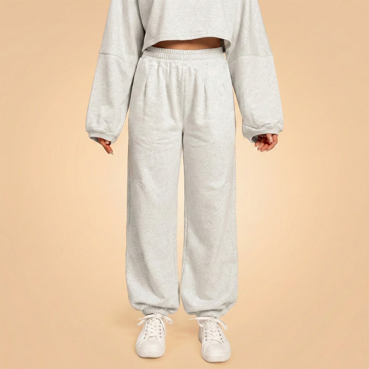 Damskie Joggery Bliss Grey - BeastPink