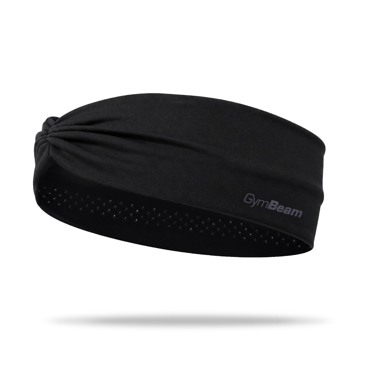 Opaska z kokardą Black - GymBeam