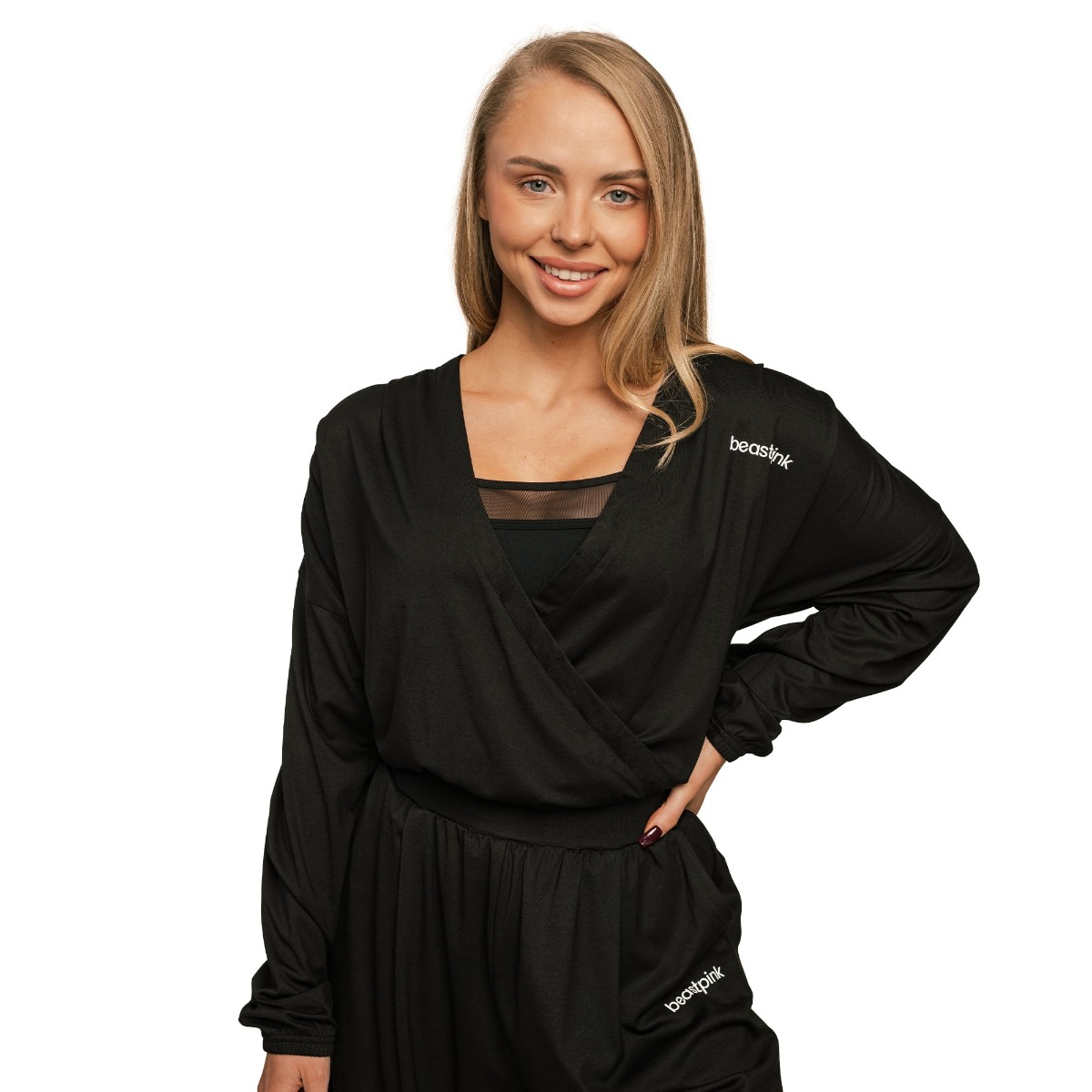 BeastPink Women‘s Breeze Top Black - Rozmiar: XL | Kolor: Czarny | Waga: 0,4329 g | Opakowanie: 45 · záber 6