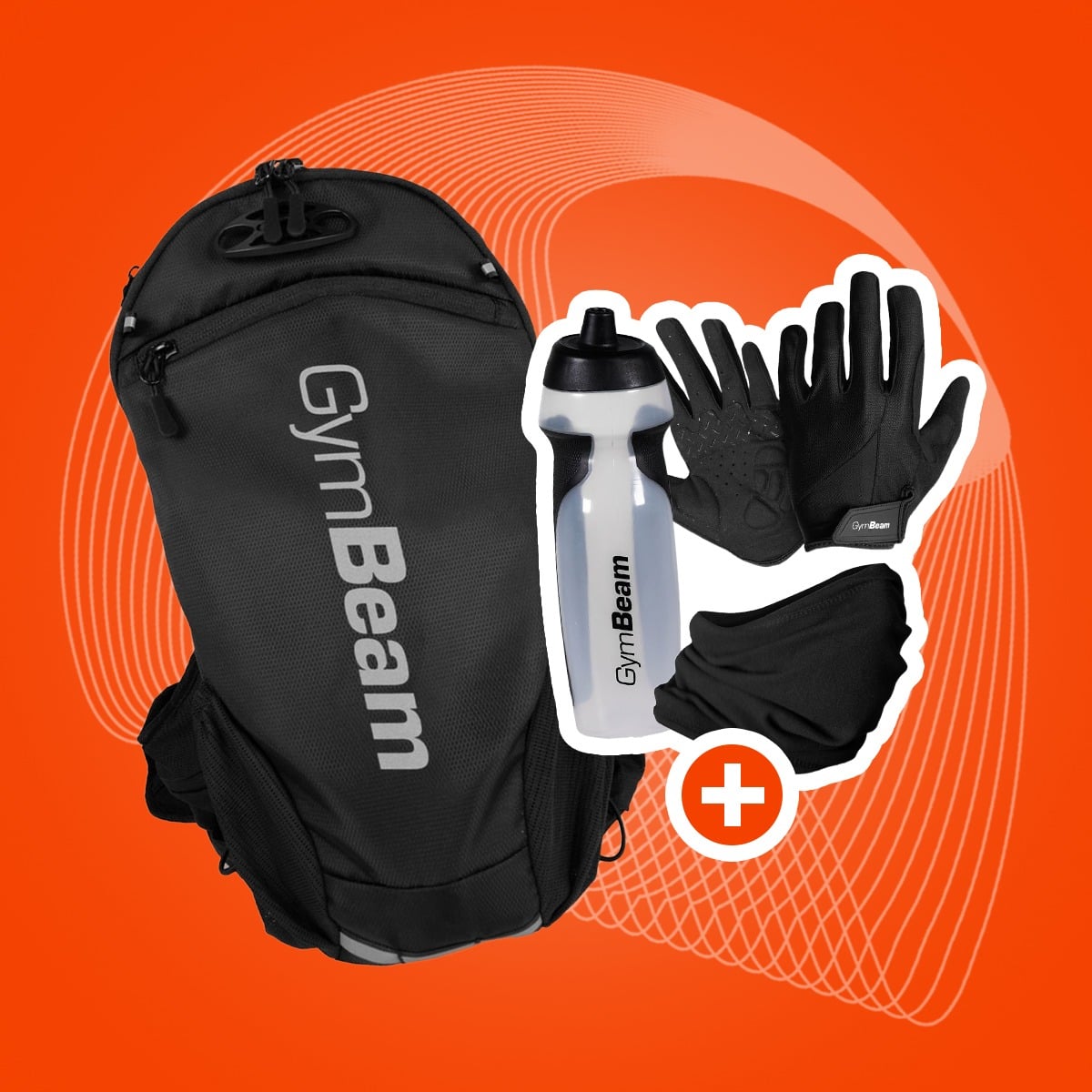 Plecak na rower z bukłakiem Cycling Hydropack - GymBeam + PREZENTY 