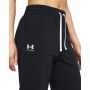 Damskie spodnie dresowe UA Rival Terry Black - Under Armour XL
