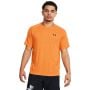 T-shirt Tech Textured SS Orange - Under Armour L