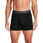 Męskie bokserki Cotton M Perf 6in 3pack Black - Under Armour XXL