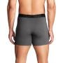 Męskie bokserki Perf Cotton 3in 3Pack Grey - Under Armour S