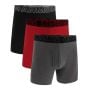 Męskie bokserki Perf Cotton 3in 3Pack Grey - Under Armour S