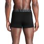 Męskie bokserki Perf Cotton 3in 3Pack Black - Under Armour M