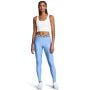 Damskie legginsy HeatGear Rib Blue - Under Armour XL