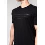 T-Shirt FLEXIN Black - NEBBIA XXL