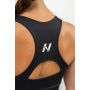 Biustonosz sportowy Racer Back Black - NEBBIA XS
