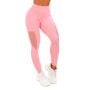 Damskie legginsy Mesh Panel Pink - GymBeam M