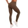 Damskie legginsy Mesh Panel Olive - GymBeam S