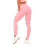 Damskie legginsy Mesh Panel Pink - GymBeam M