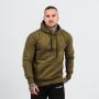 Męska bluza z kapturem Athlete Military Green Black - GymBeam M
