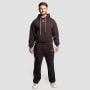 Bluza z kapturem Aura Brown - GymBeam XL