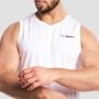 Tank top Base Mesh White - GymBeam M