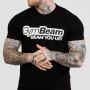 Koszulka Beam Black - GymBeam L