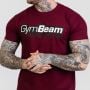 Koszulka Beam Burgundy - GymBeam L