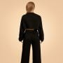 Damska bluza Bliss Cropped Black - BeastPink M
