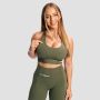 Biustonosz sportowy Combat Olive Grey - GymBeam M