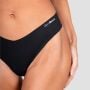 Figi bezszwowe Comfy 3Pak Black - GymBeam S