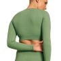 Damski Crop Top Hyper Olivine - BeastPink S
