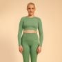 Damski Crop Top Hyper Olivine - BeastPink S