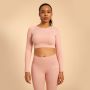 Damski Crop Top Hyper Pink - BeastPink XXL